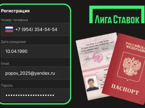Регистрация в Лиге Ставок