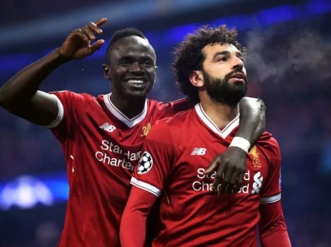 Садио Мане и Мохамед Салах