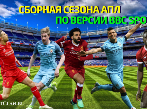 Сборная сезона АПЛ по версии BBC Sport