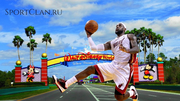 Баскетбольная сказка: НБА проведут в Диснейленде
