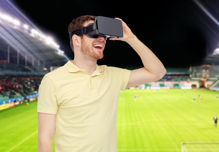 виртуальная реальность очки футбол3