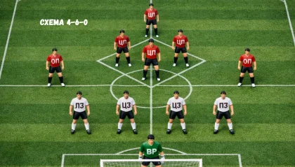 4-6-0 схема футбол тактика