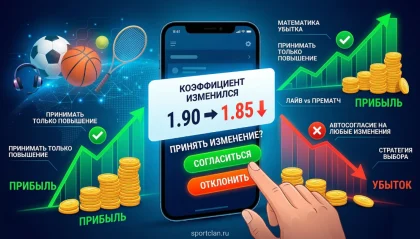 Соглашаться с изменениями коэффициентов или нет? Как понять?