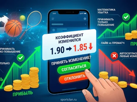 Соглашаться с изменениями коэффициентов или нет? Как понять?