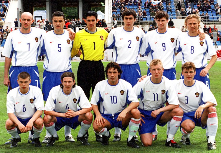 сборная России 2002