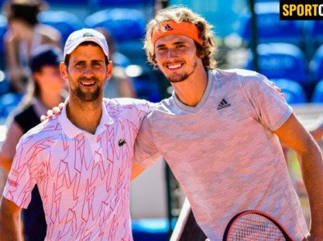 Новак Джокович Александр Зверев