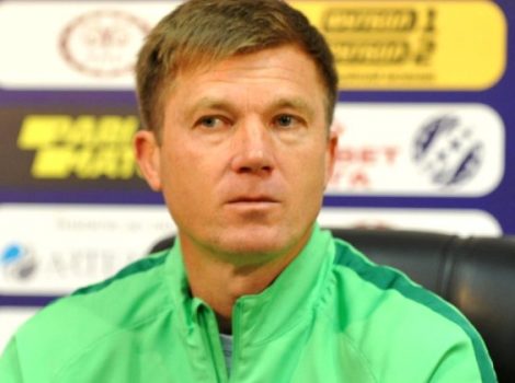 главный тренер ФК “Ворскла” (Полтава) Юрий Максимов