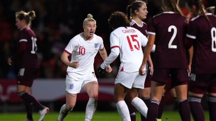 Женская сборная Англии разгромила соперниц из Латвии с рекордным счетом 20:0