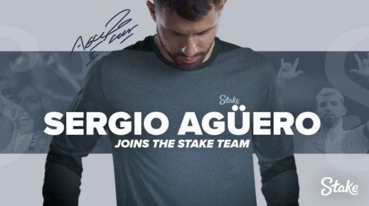 Серхио Агуэро стал амбассадором Stake.com