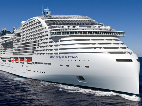 Лайнер MSC WORLD EUROPA