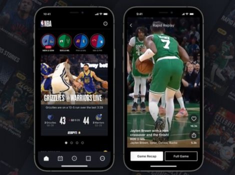 мобильное приложение NBA