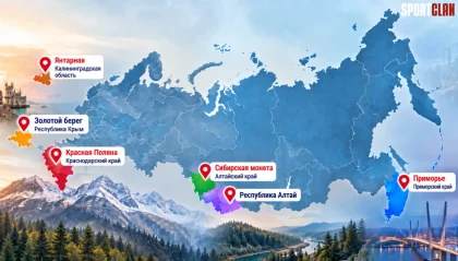 Игорные зоны РФ