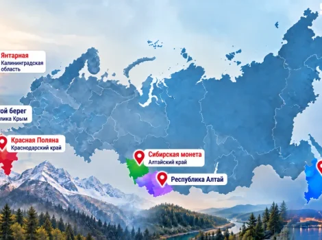 Игорные зоны РФ