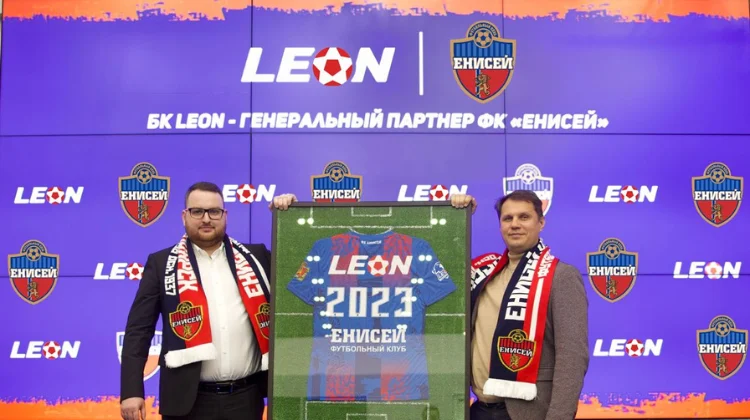 «Леон» стал генеральным партнером ФК «Енисей»