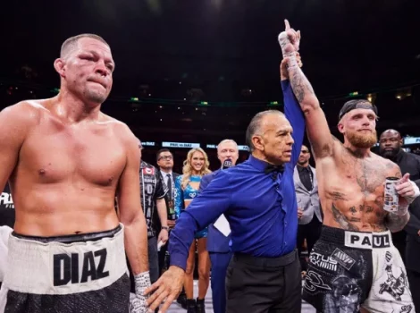 Джейк Пол - Нейт Диас