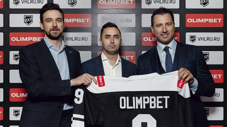 БК Olimpbet стала новым титульным спонсором Всероссийской хоккейной лиги