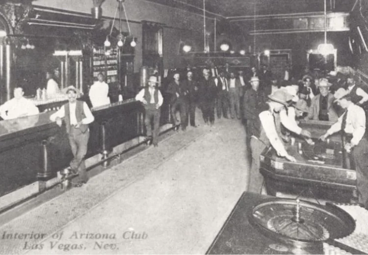 Казино в Лас-Вегасе 1908 год