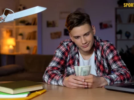 подросток и деньги