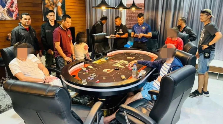 Четверо россиян арестованы полицией Таиланда из-за незаконной игры в покер