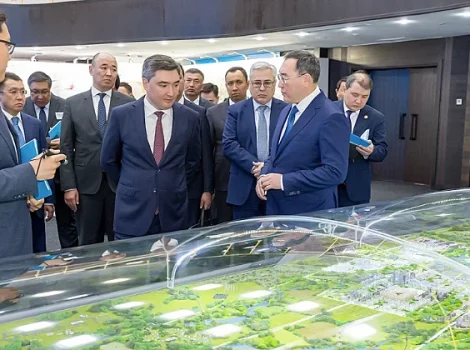 Олжас Бектенов - генплан Алатау