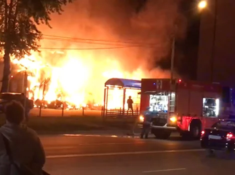 Поджог букмекерского клуба в Томске