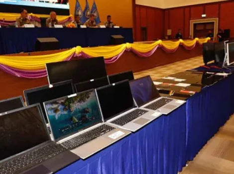 конфискованное оборудование