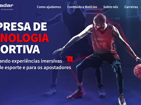 Sportradar - португальская версия сайта
