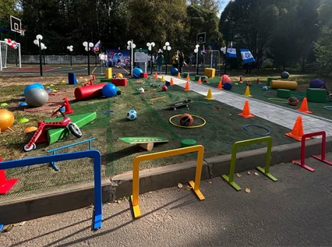 Спортивная площадка в центре «Светлячок»
