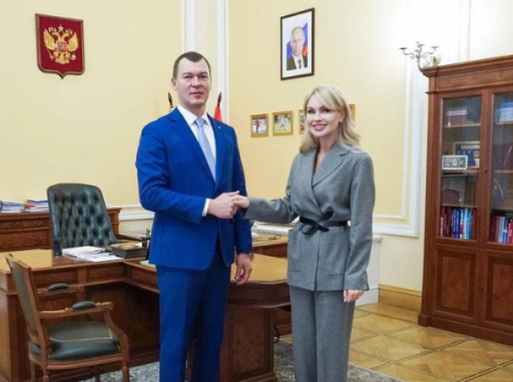 Михаил Дегтярев и Наталия Гарт