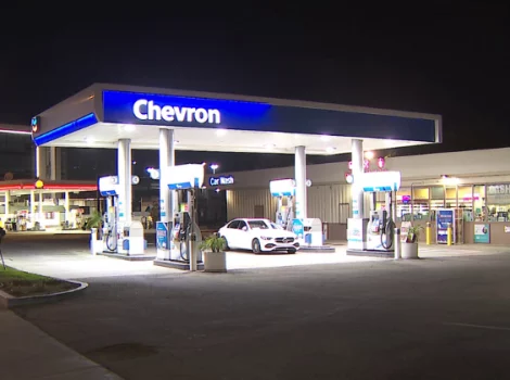 заправочная станция Chevron