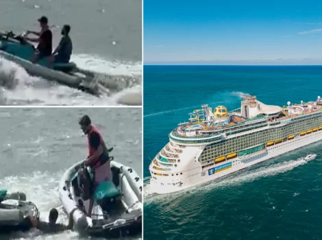 пассажир Royal Caribbean