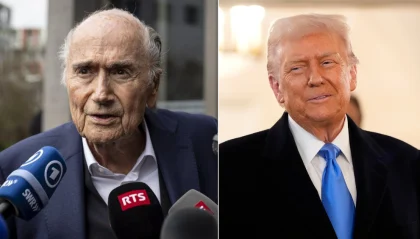 Йозеф Блаттер - Дональд Трамп