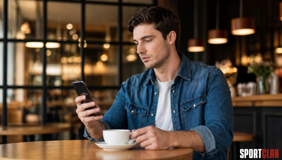 мобильный, мужчина, телефон