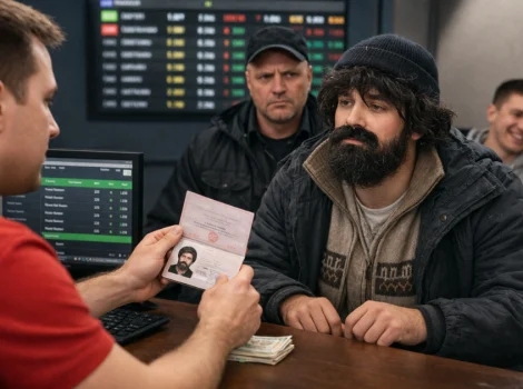 очная идентификация у букмекера