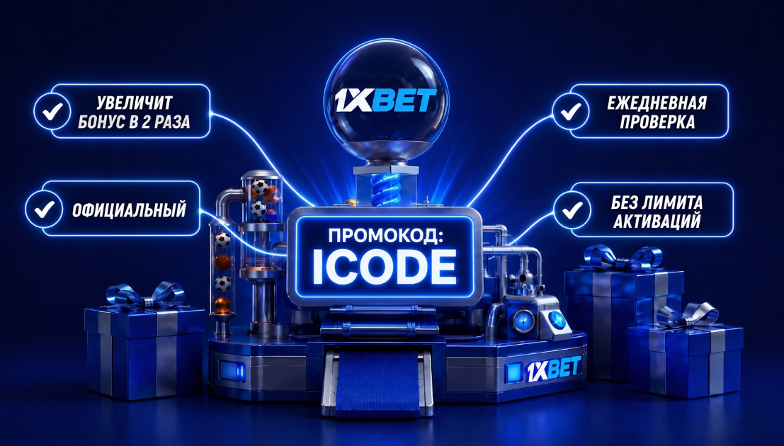 Бесплатный промокод 1хбет