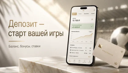 депозит в букмекерской конторе