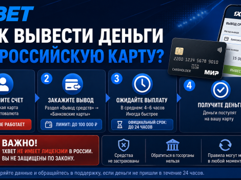 1хбет вывод на карту