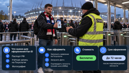 Сканирование FAN ID на стадионе